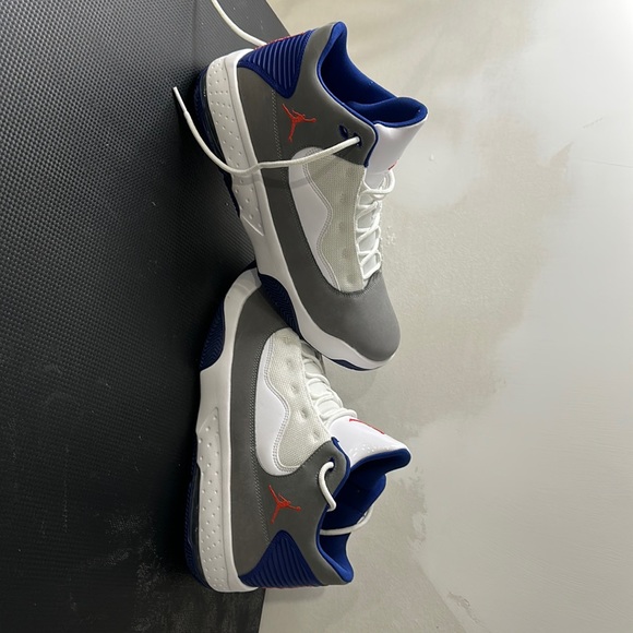 Jordan Shoes Jordan Max Aura Grey Royal Blue Poshmark